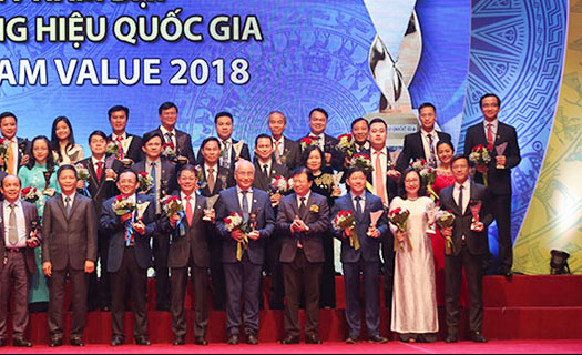 PVN có 5 doanh nghiệp được công nhận Thương hiệu Quốc gia năm 2018